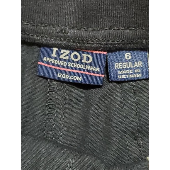 KIDS IZOD Stretch Knit Waist Skinny Pants - Picture 6 of 6